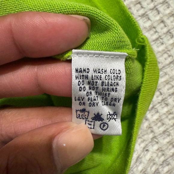 Lilly Pulitzer Bright Green Knit Top - Picture 6 of 8